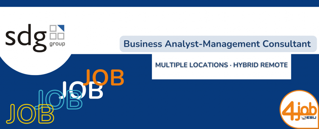 29.11.2023 - Business Analyst - Management Consultant
