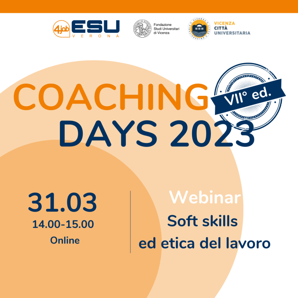 Coaching Days FSU | VII Edizione | Soft skills ed etica del lavoro