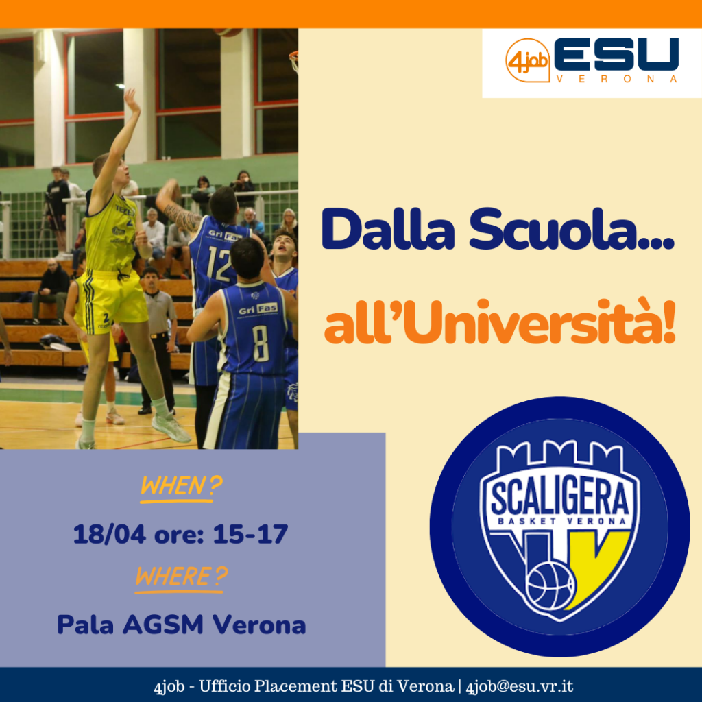 Dalla scuola all'Università | Scaligera Basket Verona